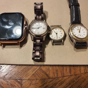 10/$20 Lot Of 4 Women's Watches As-is For Parts Or Repair